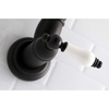 image:imageKingston Brass KS3102PL Restoration Pot Filler Polished Brass 20 x 263 x 8Matte Black