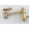 image:imageKingston Brass KS3103BAL Wall Mount Pot Filler Kitchen Faucet Antique BrassAntique Brass