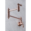 image:imageKingston Brass KS3103BAL Wall Mount Pot Filler Kitchen Faucet Antique BrassAntique Copper