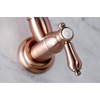 image:imageKingston Brass KS3103BAL Wall Mount Pot Filler Kitchen Faucet Antique BrassAntique Copper
