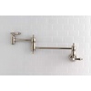 image:imageKingston Brass KS3103BAL Wall Mount Pot Filler Kitchen Faucet Antique BrassPolished Nickel