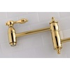 image:imageKingston Brass KS3103TAL Wall Mount Pot Filler Kitchen Faucet Antique BrassPolished Brass