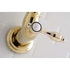 image:imageKingston Brass KS3103TAL Wall Mount Pot Filler Kitchen Faucet Antique BrassPolished Brass