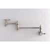 image:imageKingston Brass KS3103TAL Wall Mount Pot Filler Kitchen Faucet Antique BrassPolished Nickel
