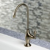 image:imageKingston Brass KS3197AL 14 Turn Water Filtration Faucet Brushed BrassAntique Brass