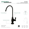 image:imageKingston Brass KS3197AL 14 Turn Water Filtration Faucet Brushed BrassMatte Black