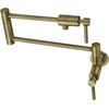 image:imageKingston Brass KS4103DL Concord Wall Mount Pot Filler Antique BrassAntique Brass