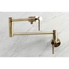 image:imageKingston Brass KS4103DL Concord Wall Mount Pot Filler Antique BrassAntique Brass