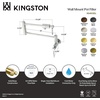 image:imageKingston Brass KS4103DL Concord Wall Mount Pot Filler Antique BrassAntique Brass