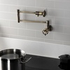 image:imageKingston Brass KS4106RX Belknap Wall Mount Pot Filler Polished NickelAntique Brass