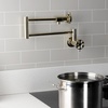 image:imageKingston Brass KS4106RX Belknap Wall Mount Pot Filler Polished NickelPolished Brass