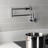 image:imageKingston Brass KS4106RX Belknap Wall Mount Pot Filler Polished NickelPolished Chrome