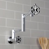 image:imageKingston Brass KS4106RX Belknap Wall Mount Pot Filler Polished NickelPolished Chrome