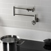 image:imageKingston Brass KS4106RX Belknap Wall Mount Pot Filler Polished NickelPolished Nickel