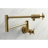 image:imageKingston Brass KS4107DL Concord Pot Filler Brushed Brass 235 x 263 x 1288Brushed Brass