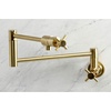 image:imageKingston Brass KS4107DL Concord Pot Filler Brushed Brass 235 x 263 x 1288Brushed Brass