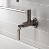 image:imageKingston Brass KS4108KL Whitaker Wall Mount Pot Filler Brushed NickelBrushed Nickel