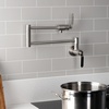 image:imageKingston Brass KS4108KL Whitaker Wall Mount Pot Filler Brushed NickelBrushed Nickel
