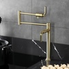 image:imageKingston Brass KS4708KL Whitaker Deck Mount Pot Filler Faucet Brushed NickelBrushed Brass