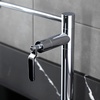 image:imageKingston Brass KS4708KL Whitaker Deck Mount Pot Filler Faucet Brushed NickelPolished Chrome