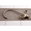 image:imageKingston Brass KS5193TAL Tudor SingleHandle Water Filtration Faucet Antique BrassAntique Brass