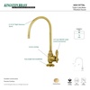 image:imageKingston Brass KS5193TAL Tudor SingleHandle Water Filtration Faucet Antique BrassBrushed Brass