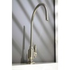 image:imageKingston Brass KS5193TAL Tudor SingleHandle Water Filtration Faucet Antique BrassBrushed Nickel