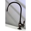 image:imageKingston Brass KS5193TAL Tudor SingleHandle Water Filtration Faucet Antique BrassOil Rubbed Bronze