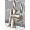 image:imageKingston Brass KS6190DL Concord SingleHandle Water Filtration Faucet Matte BlackBrushed Nickel