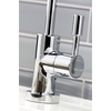 image:imageKingston Brass KS6190DL Concord SingleHandle Water Filtration Faucet Matte BlackPolished Chrome