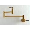 image:imageKingston Brass KS8100DKL Kaiser Pot Filler Matte Black 20 x 263 x 263Brushed Brass