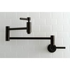 image:imageKingston Brass KS8100DKL Kaiser Pot Filler Matte Black 20 x 263 x 263Matte Black