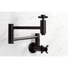 image:imageKingston Brass KS8100DL Concord Pot Filler Matte Black 20 x 263 x 831Oil Rubbed Bronze