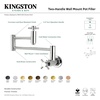 image:imageKingston Brass KS8100DL Concord Pot Filler Matte Black 20 x 263 x 831Oil Rubbed Bronze