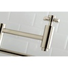 image:imageKingston Brass KS8100DL Concord Pot Filler Matte Black 20 x 263 x 831Polished Nickel
