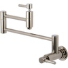 image:imageKingston Brass KS8100DL Concord Pot Filler Matte Black 20 x 263 x 831Polished Nickel