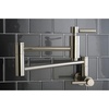 image:imageKingston Brass KS8108DL Concord Pot Filler 13 Brushed NickelBrushed Nickel