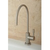 image:imageKingston Brass KS8190DL Concord SingleHandle Water Filtration Faucet Matte BlackBrushed Nickel