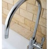image:imageKingston Brass KS8190DL Concord SingleHandle Water Filtration Faucet Matte BlackBrushed Nickel