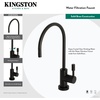 image:imageKingston Brass KS8190DL Concord SingleHandle Water Filtration Faucet Matte BlackPolished Chrome