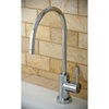 image:imageKingston Brass KS8190DL Concord SingleHandle Water Filtration Faucet Matte BlackPolished Chrome