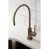 image:imageKingston Brass KS8190NYL New York Water Filtration Faucet Matte Black 1113 x 588 x 169Antique Brass
