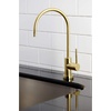 image:imageKingston Brass KS8190NYL New York Water Filtration Faucet Matte Black 1113 x 588 x 169Brushed Brass