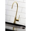 image:imageKingston Brass KS8190NYL New York Water Filtration Faucet Matte Black 1113 x 588 x 169Brushed Brass