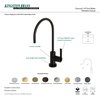 image:imageKingston Brass KS8196CTL Continental SingleHandle Water Filtration Faucet Polished NickelBrushed Brass
