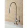 image:imageKingston Brass KS8196CTL Continental SingleHandle Water Filtration Faucet Polished NickelBrushed Nickel