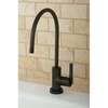 image:imageKingston Brass KS8196CTL Continental SingleHandle Water Filtration Faucet Polished NickelOil Rubbed Bronze