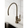 image:imageKingston Brass KS8196NKL Nustudio Water Filtration Faucet Polished Nickel 1113 x 588 x 169Antique Brass