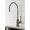 image:imageKingston Brass KS8196NKL Nustudio Water Filtration Faucet Polished Nickel 1113 x 588 x 169Antique Brass