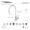 image:imageKingston Brass KS8196NKL Nustudio Water Filtration Faucet Polished Nickel 1113 x 588 x 169Brushed Brass